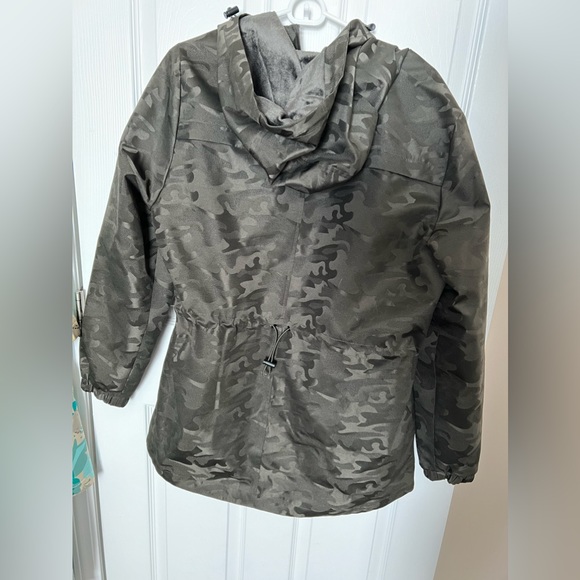 Michael Kors Olive Camo Jacket - Picture 2 of 3